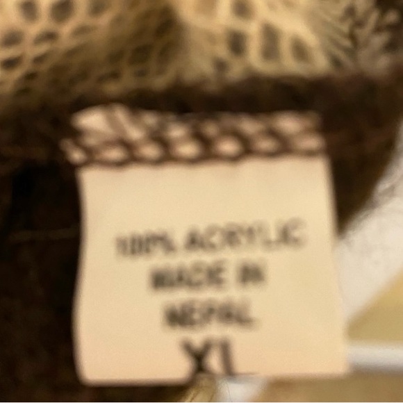 Loose-Knit Brown Sweater EUC - Picture 12 of 12